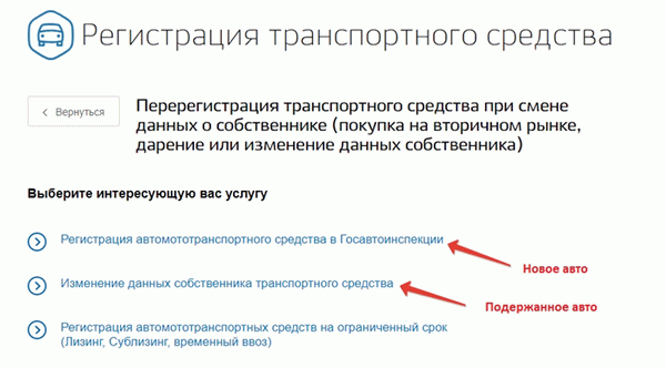 Регистрация транспортного средства в государственных автомобильных инспекциях