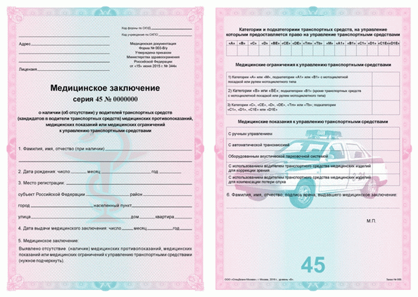 Как выглядит водительское удостоверение?