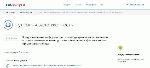 Как узнать задолженность по питанию по своей фамилии - проверка суммы долга ФССП онлайн - рисунок 1